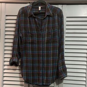 Pilcro Relaxed Button Down